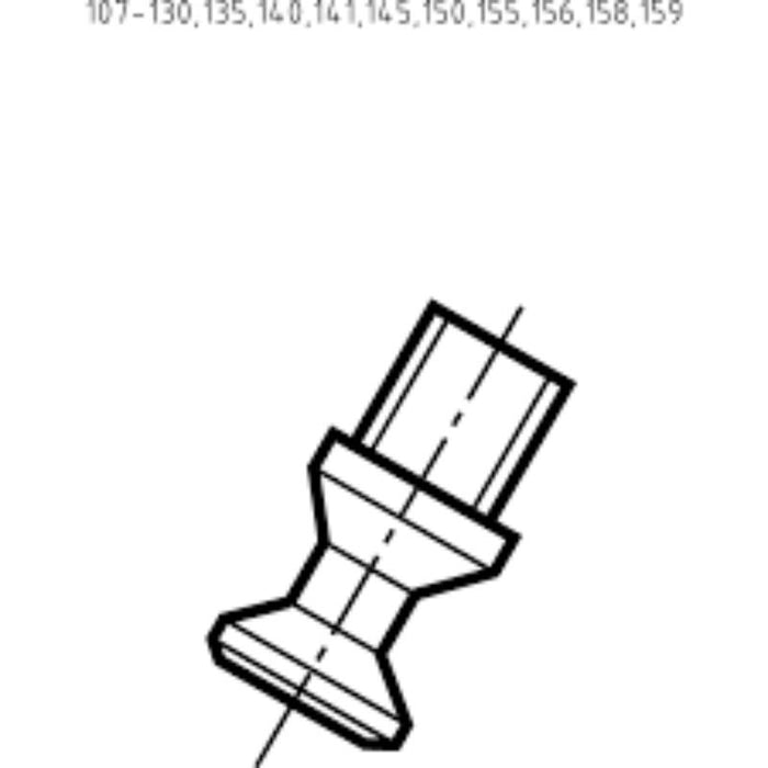 INDEXA 1638 Lever Screw - High-Quality Fastener from chavda.com
