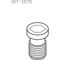 CROMWELL 1760 Shim Screw - IND1071575K. Precision shim screw for industrial applications. Reliable fastening solution.
