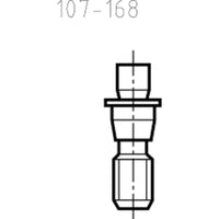INDEXA 1661 Lock Pin Technical Drawing - Replacement Part from chavda.com