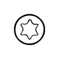 INDEXA T6 Flag Type Torx Key - chavda.com: Precision Screwdriver Tool