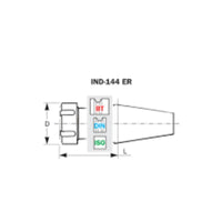 CROMWELL ER32 Collet Chuck, DIN 40 Tool Holder - High Precision CNC Milling Tool for Machining, Chavda.com