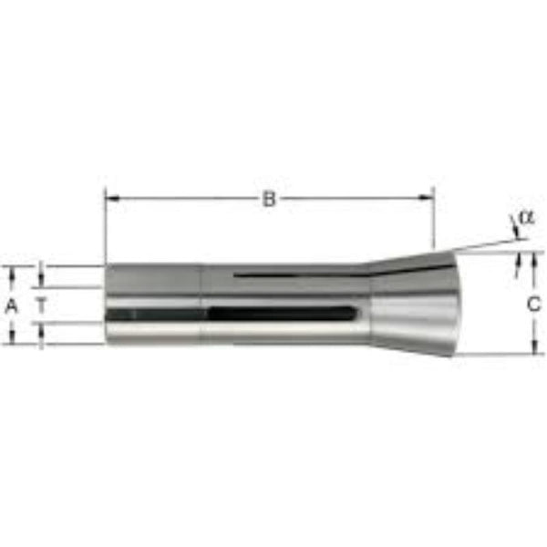 INDEXA R8-BC 16MM Collet - Precision Tool Holder | chavda.com