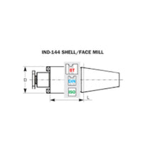CROMWELL BT40 FM22-052 Shell/Face Mill Adaptor - CNC Milling Tool Holder