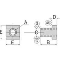 INDEXA FC08 M12 Ground T-Slot Nut | Precision Machining Component | Buy Online