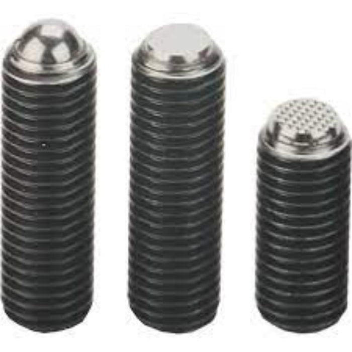 INDEXA FC16 M6x25mm Ball Point Clamp Setscrew: Ball-shaped, flat, and knurled options. High-quality machine screw from Chavda.com.
