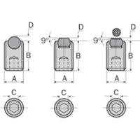 INDEXA FC17 M16 Ball Point Clamp Screws - Ball Plunger, Spring Plunger - Chavda.com