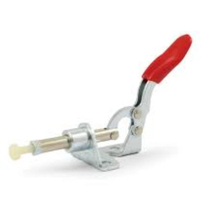 INDEXA P45-45 Base Mounted Push-Pull Clamp | Metal Toggle Clamp with Red Handle for Jig Fixtures and Woodworking