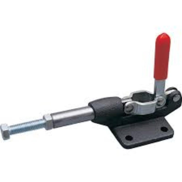 INDEXA P386-90 Base Mounted Push-Pull Clamp. Heavy-duty, adjustable toggle clamp for secure fastening.  View at chavda.com