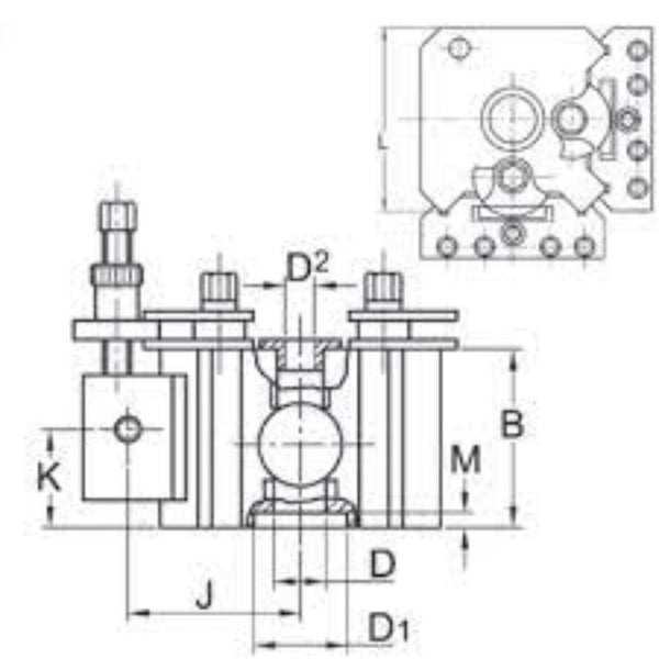 INDEXA T.0 Quick Change Toolpost: Precision Tooling Component for Lathes