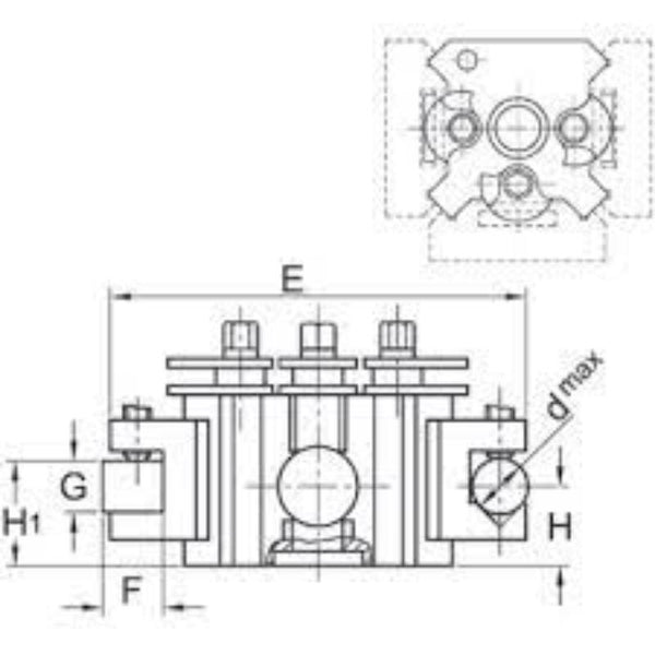 INDEXA T.2.T Quick Change Toolpost - chavda.com Tool Post Dimension Diagram