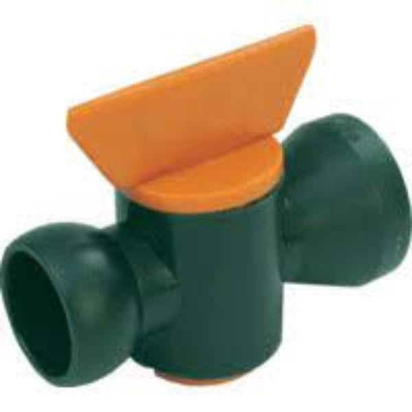 INDEXA In-Line Plastic Valve, 1/4" Bore - Plastic Valve for Water or Air Lines - Chavda.com
