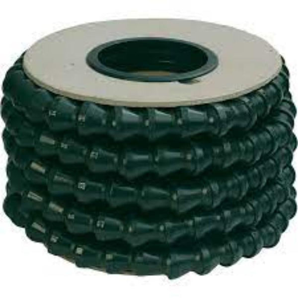 Green Flexible Tube Segment 1/4" Bore: Modular Coolant Hose System, 25ft Long