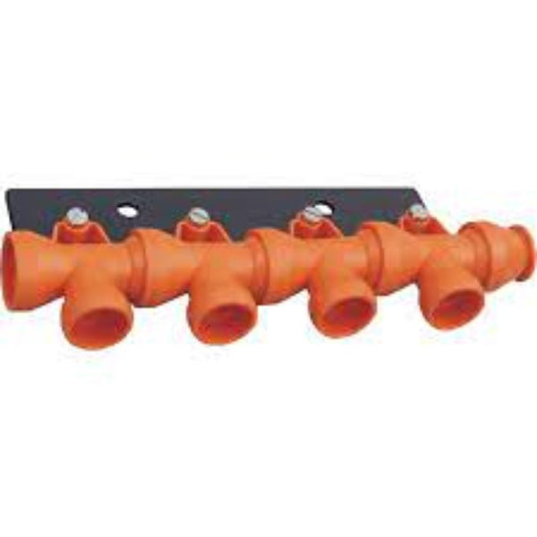 Modular Manifold Kit 1/4" Bore - Four-Way Plumbing Manifold with Multiple Outputs | chavda.com