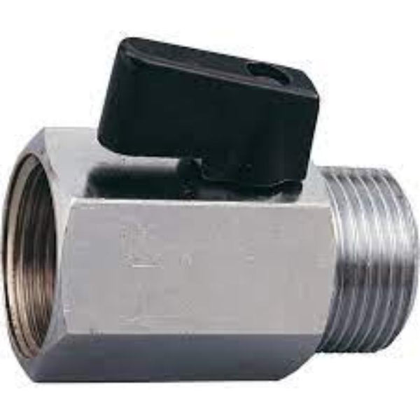 INDEXA 3/8" NPT Metal Inlet 1/2" Bore Ball Valve - Chavda.com