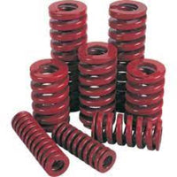 INDEXA HLR-13X32 Red Die Spring - Heavy Load. Heavy Duty Compression Spring for Industrial Tooling and Machinery Applications