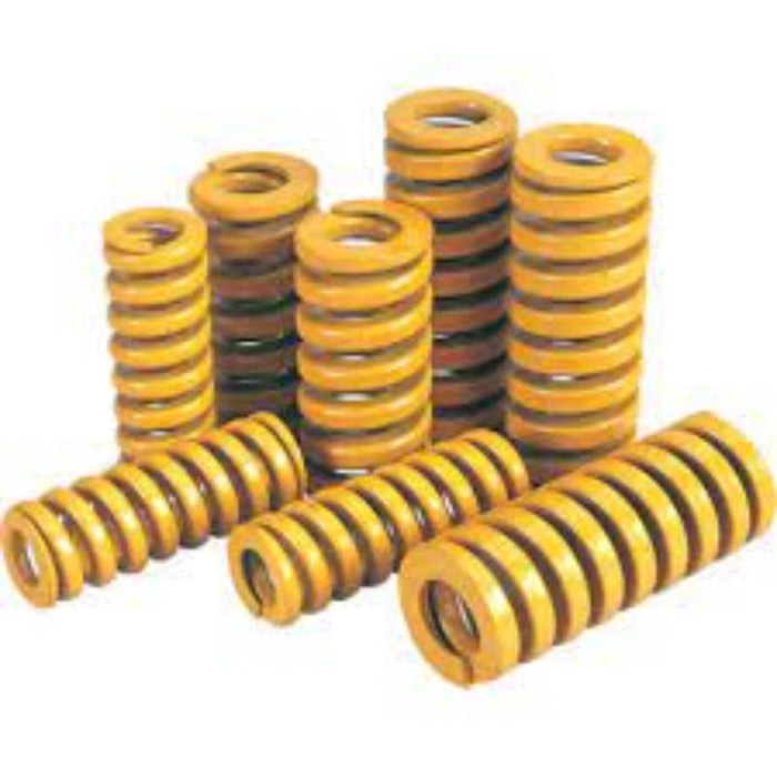 INDEXA EHLY-25X51 Yellow Die Spring - Extra Heavy Load Compression Spring. Industrial Springs for Heavy Duty Applications