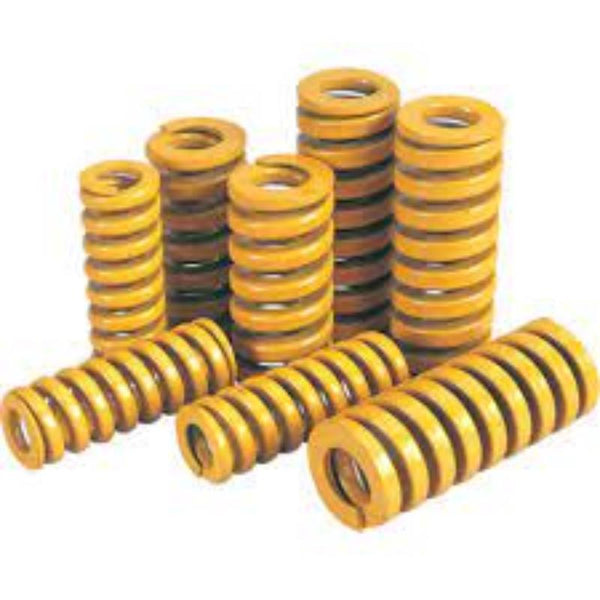 INDEXA Yellow Die Spring, Extra Heavy Load. Buy springs online at chavda.com.