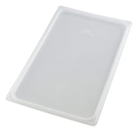 Cambro Translucent Polypropylene Snap-On Lid: 1/1 Food Pan Cover for Food Storage & Transport
