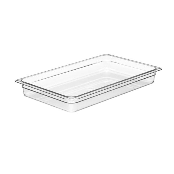 CAMBRO Gn Foodpan 1/1 Polycarbonate Clear 65Mm D - INF4065-C