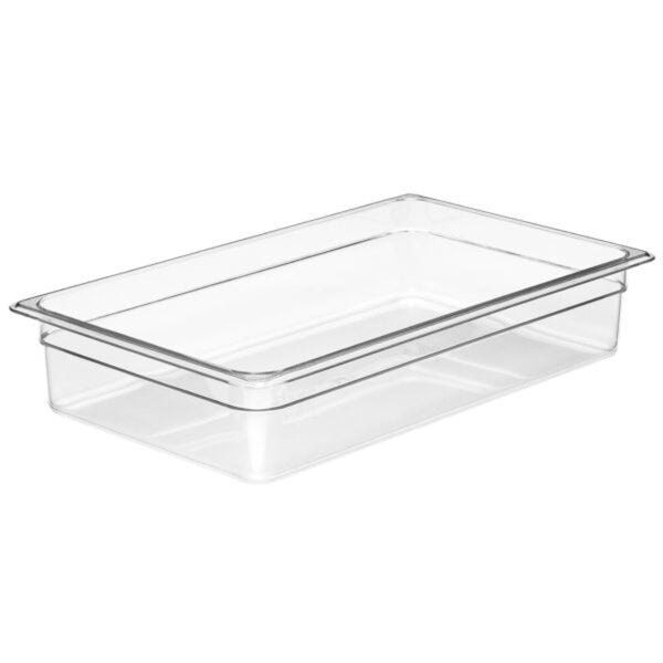 CAMBRO Gn Foodpan 1/1 Polycarbonate Clear 100Mm D - INF4100-C