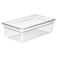 CAMBRO Gn Foodpan 1/1 Polycarbonate Clear 150Mm D - INF4150-C