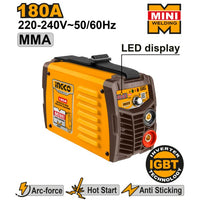 INGCO WELDING MACHINE MINI 15-180A KIT