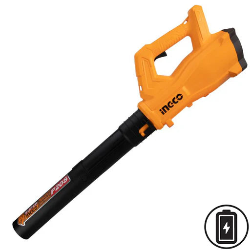 INGCO 20V Cordless Garden Blower CABLI20323 - Lightweight Power Tool for Leaf Blowing & Yard Clean Up