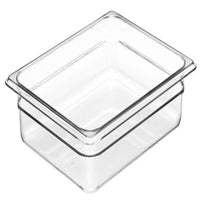 CAMBRO Gn Foodpan 1/2 Polycarbonate Clear 65Mm D - INH4065-C