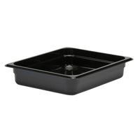 CAMBRO Gn Foodpan 1/2 Polycarbonate Black 65Mm D - INH5065-C