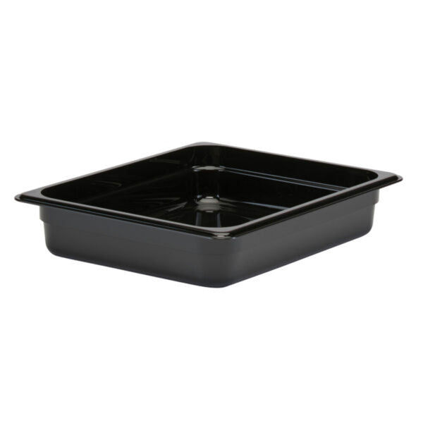 CAMBRO Gn Foodpan 1/2 Polycarbonate Black 65Mm D - INH5065-C