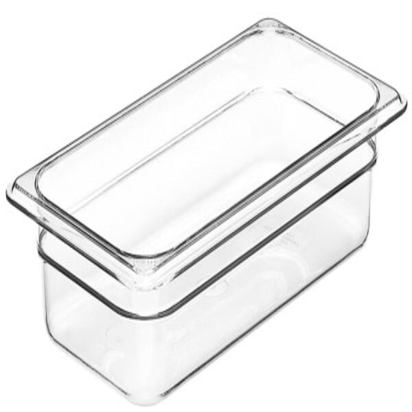 CAMBRO Gn Foodpan 1/3 Polycarbonate Clear 65Mm D - INT4150-C