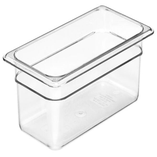 CAMBRO Gn Foodpan 1/3 Polycarbonate Clear 100Mm D - INT5100-C