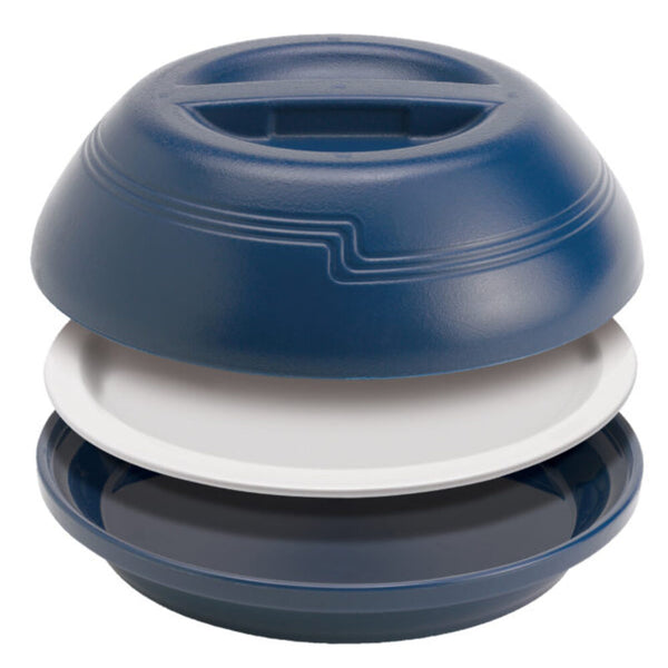 CAMDUCTION Insulated Low Profile Dome Cover 26Cm Diamater - 6.99Cm H - Navy Blue - IPC0260