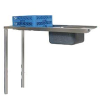 DIHR Inlet Table + Sink 1150Mm Boxed Edge Incl Splashback - ITS1150