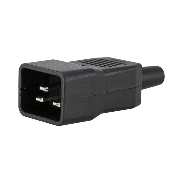 C20 MALE IEC CONNECTOR - CNT-C20-M