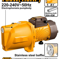 INGCO JET Water Pump 750W (1.0HP) - JP075068: Electric Water Pump for Home & Garden Use