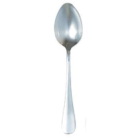 Fortis Traditional Dessert Spoon - Stainless Steel Silverware Utensil - High Quality Dinnerware for Home, Restaurant, Cafe