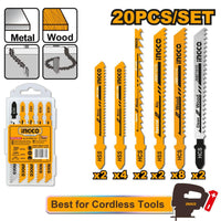 INGCO ACC JIGSAW BLADE 20PCS JSBT2001