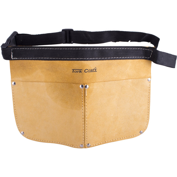 Tork Craft Double Pocket Leather Nail Bag Jt995022