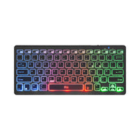 ZOWEETEK BLUETOOTH 4.0 KEYBOARD BLACK - KBD-ZW-K09