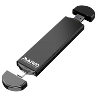 MAIWO M.2 SATA SSD ENCLOSURE DUAL (K1683L) - CNV-M.2-SATA-K1683L