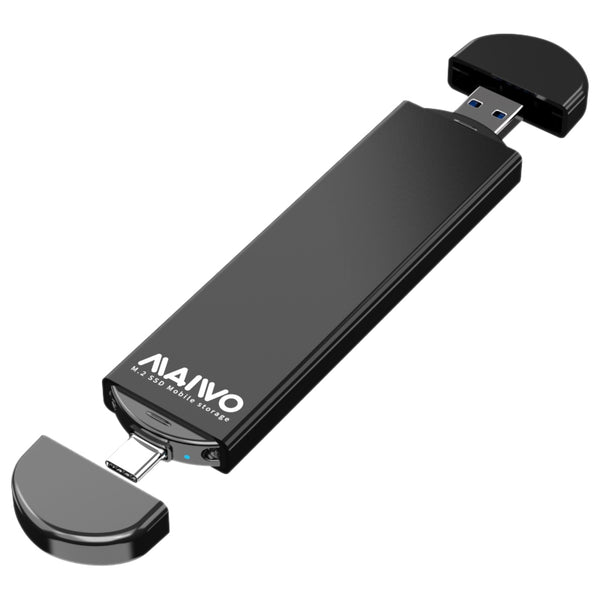 MAIWO M.2 SATA SSD ENCLOSURE DUAL (K1683L) - CNV-M.2 SATA-K1683L