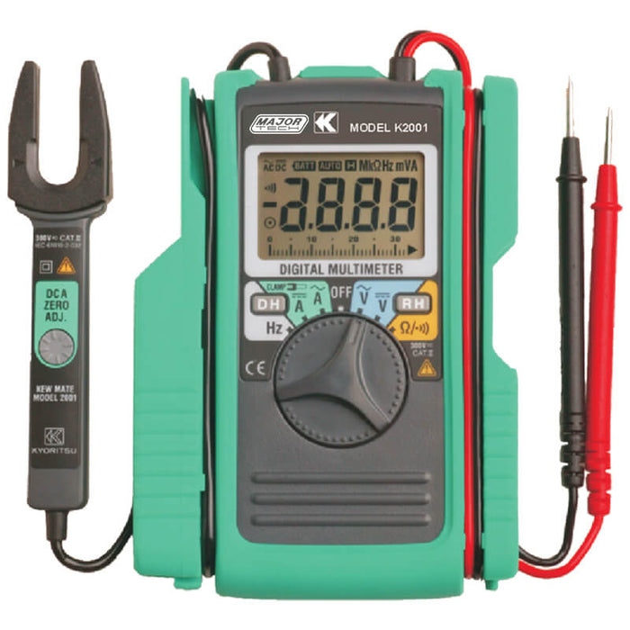 Major Tech Professional AC/DC Mini Clamp Meter | K2001 - image 1