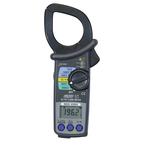 Major Tech 2000A Professional AC/DC Clamp Meter | K2003A - image 1