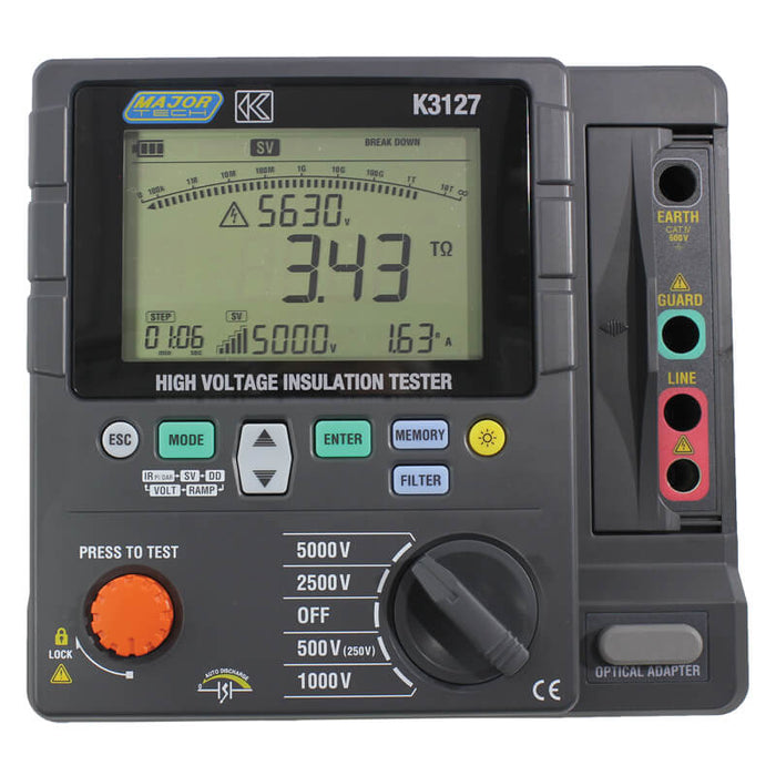Major Tech 5kV High Voltage Insulation Tester | K3127 - image 1