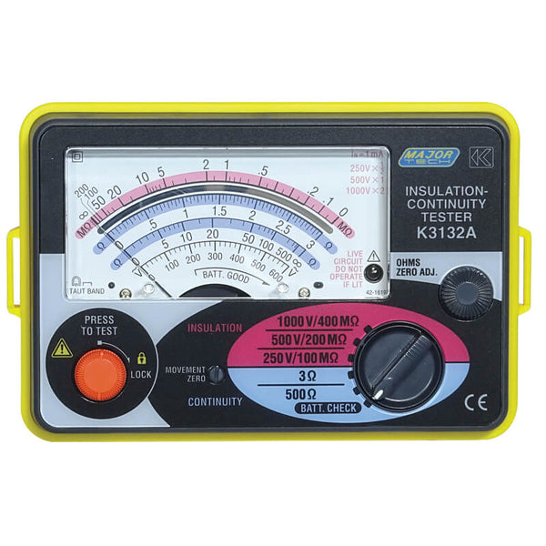 Major Tech 1000V Analogue Insulation Tester | K3132 - image 1