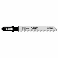 KENNEDY T118B Jigsaw Blades - Metal Cutting, T-Shank, HSS, DART, Pack of 5 - KBE2405010L