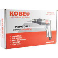 KOBE RED LINE DP2210 Pneumatic Pistol Drill - 10mm Power Tool for Precision Drilling
