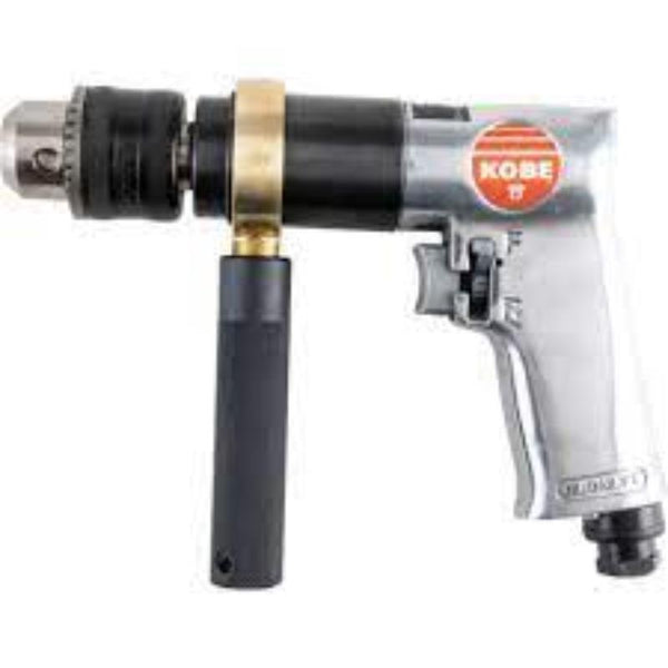 KOBE RED LINE DPR813: Heavy-duty, reversible pistol drill, 13mm capacity. Professional power tool for drilling.