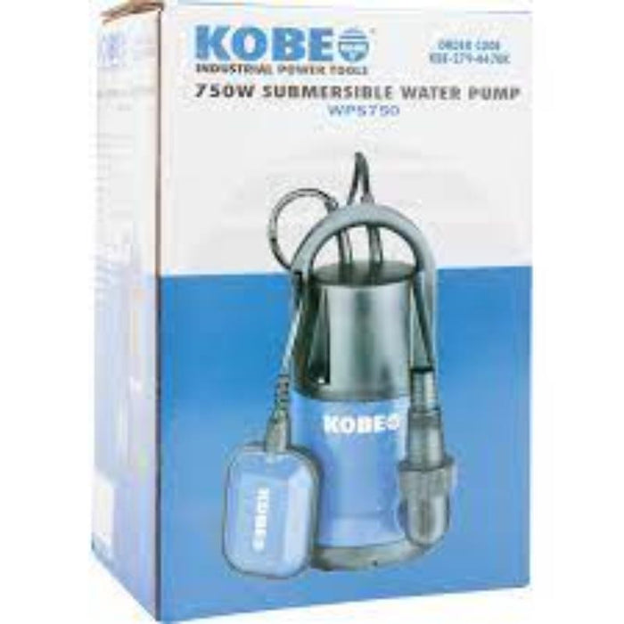 KOBE 750W Submersible Water Pump UK Plug - Reliable Water Removal for Basements & Pools